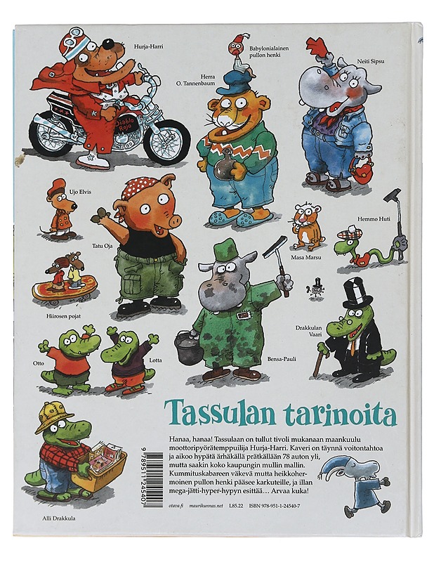 Hurja-Harri ja pullon henki - Mauri Kunnas - Lastenkirjat - 10105438706 - 1