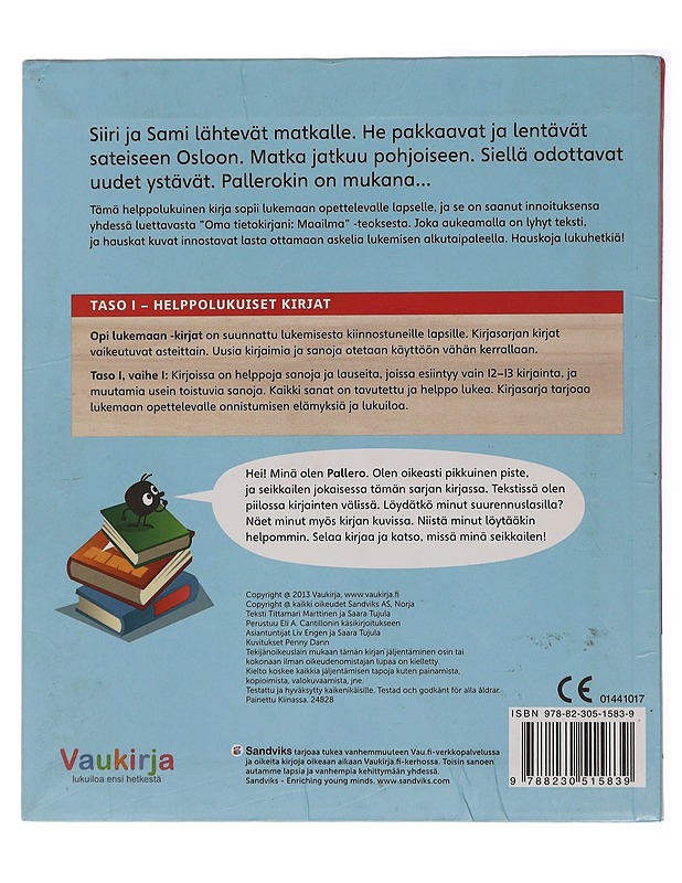 Sii-rin ja Sa-min mat-ka - Marttinen, Tittamari - Lastenkirjat - 10105438739 - 1