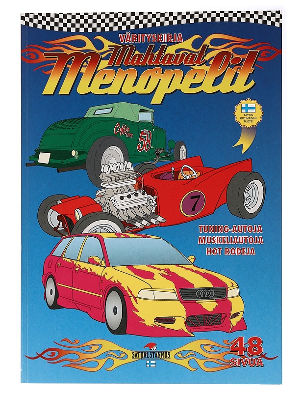 Mahtavat menopelit : värityskirja - Lahtinen, Jani - Lastenkirjat - 10105438756 - 0