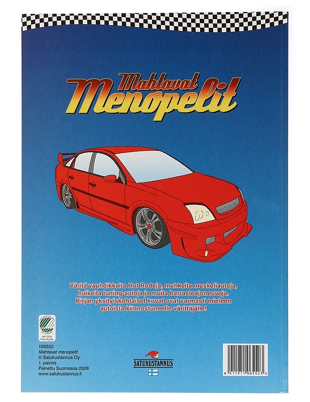 Mahtavat menopelit : värityskirja - Lahtinen, Jani - Lastenkirjat - 10105438756 - 1