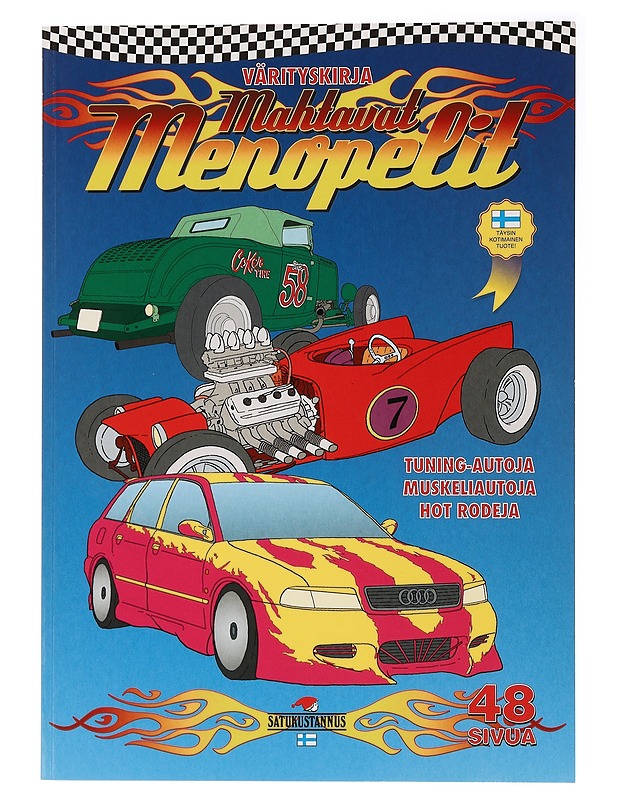 Mahtavat menopelit : värityskirja - Lahtinen, Jani - Lastenkirjat - 10105438758 - 0