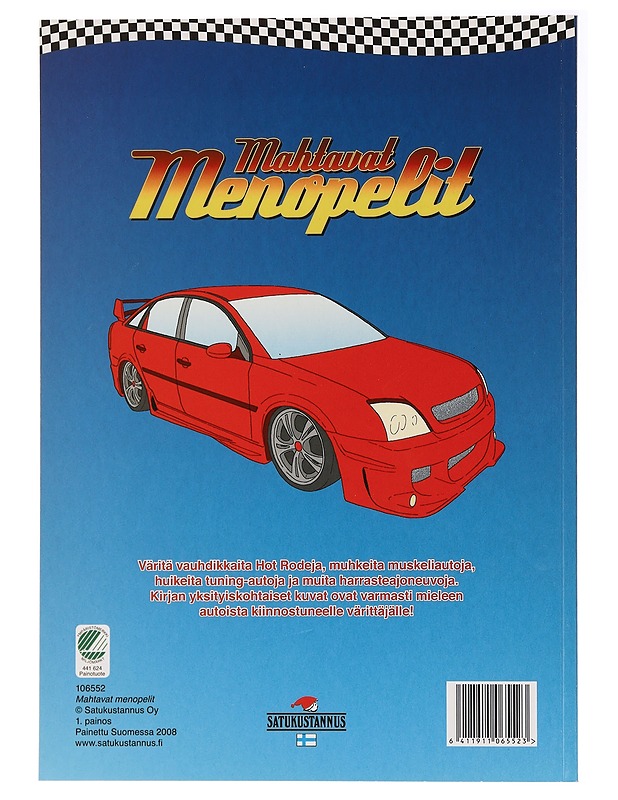 Mahtavat menopelit : värityskirja - Lahtinen, Jani - Lastenkirjat - 10105438758 - 1