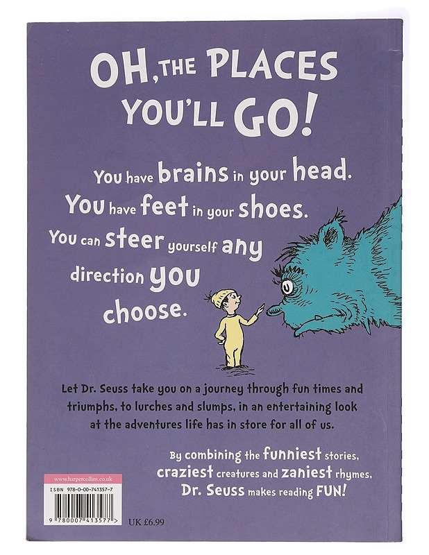 Oh, The Places You'll Go - Dr. Seuss - Lastenkirjat - 10105438769 - 1