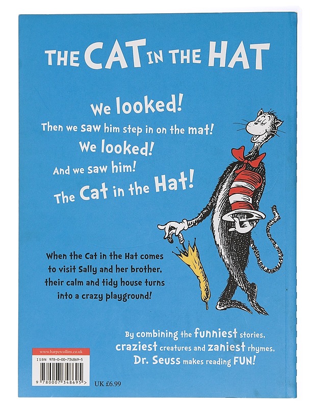 The Cat In The Hat - Dr. Seuss - Lastenkirjat - 10105438778 - 1