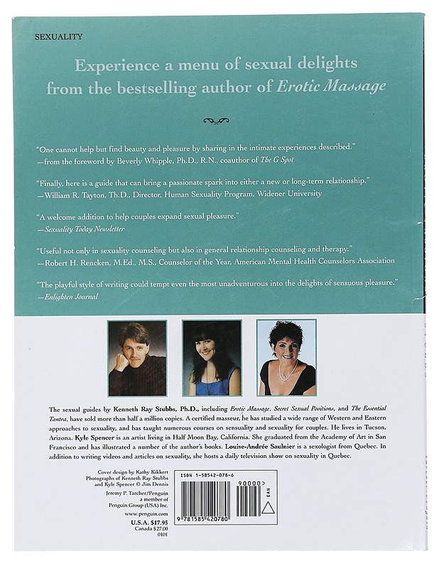 Erotic Passions - Kenneth Ray Stubbs K-18 - Harrastekirjat - 10105438859 - 1