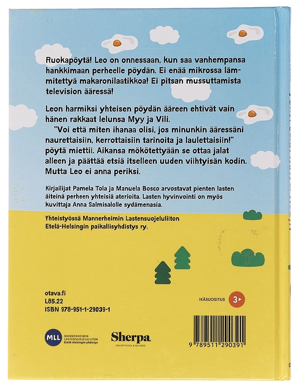 Pöytä joka tahtoi kodin - Tola, Pamela - Lastenkirjat - 10105438884 - 1