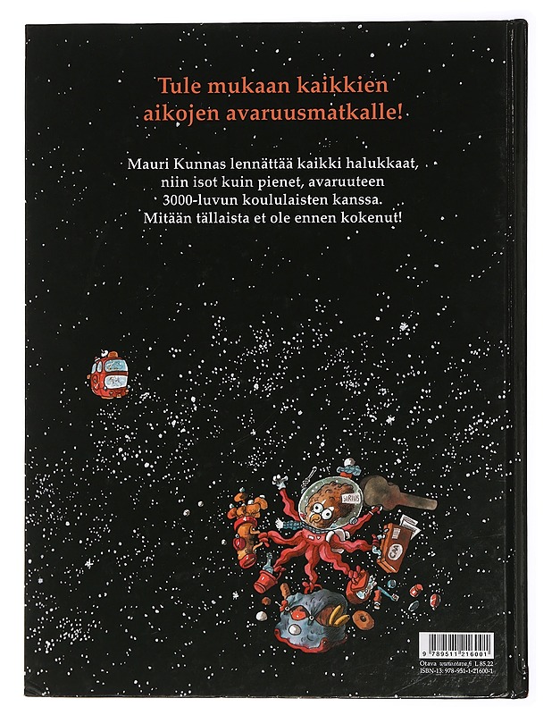 Kaikkien aikojen avaruuskirja - Kunnas, Mauri - Lastenkirjat - 10105438895 - 1