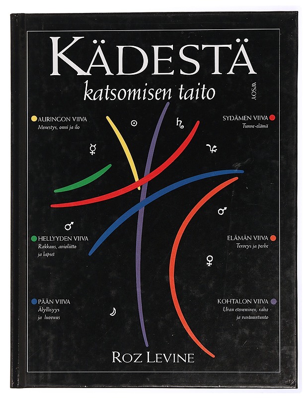 Kädestä katsomisen taito : laadi oman kohtalosi kartta - Levine, Roz - Tietokirjat ja oppaat - 10105438904 - 0