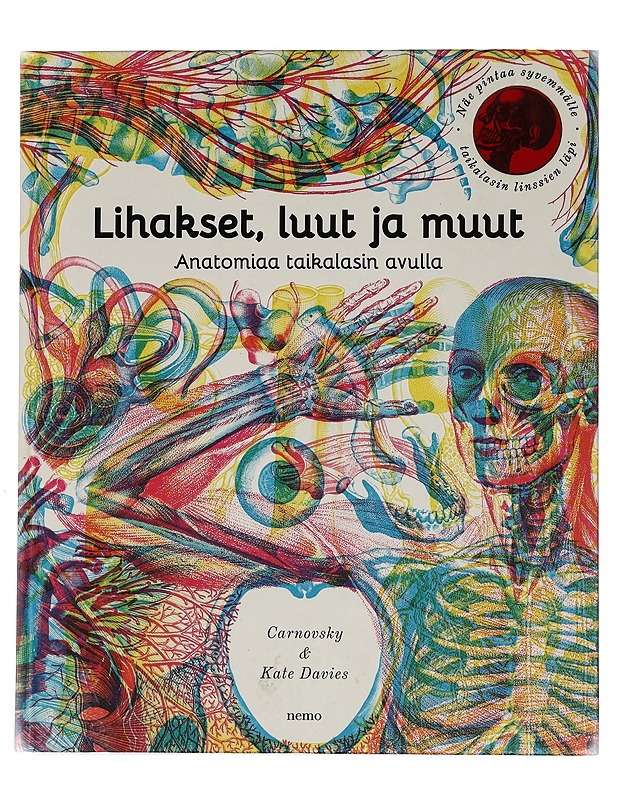 Lihakset, luut ja muut: anatomiaa taikalasin avulla - Carnovsky - Lastenkirjat - 10105438911 - 0