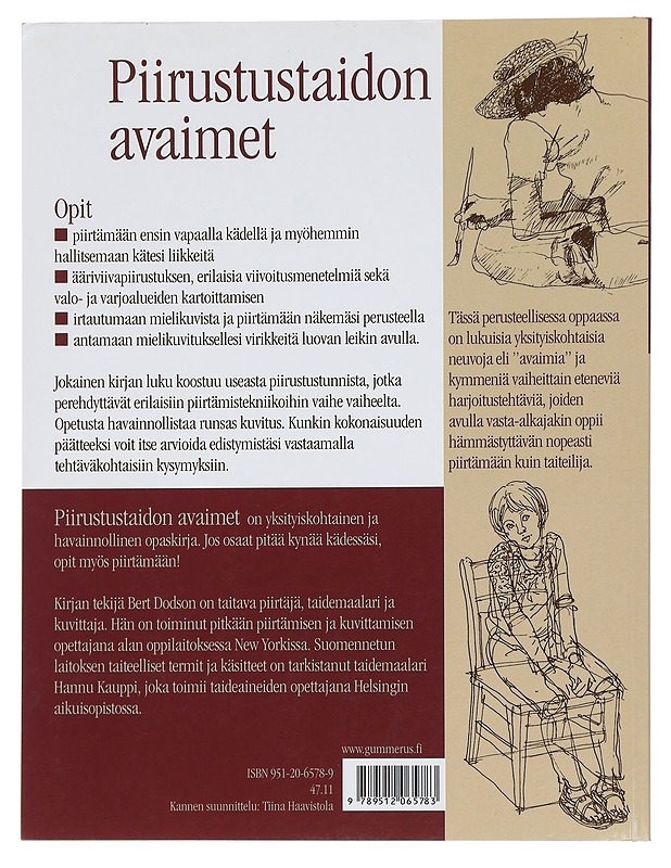 Piirustustaidon avaimet - Dodson, Bert - Tietokirjat ja oppaat - 10105438914 - 1