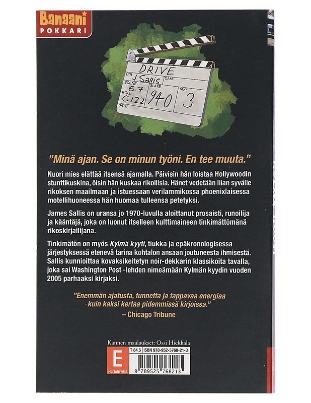 Kylmä kyyti - Sallis, James - Jännitys ja dekkarit - 10105438956 - 1