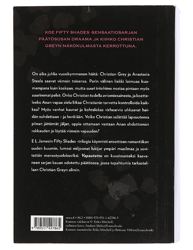 Vapautettu : Fifty shades freed Christianin kertomana - James, E. L. - Romaanit ja novellit - 10105438967 - 1