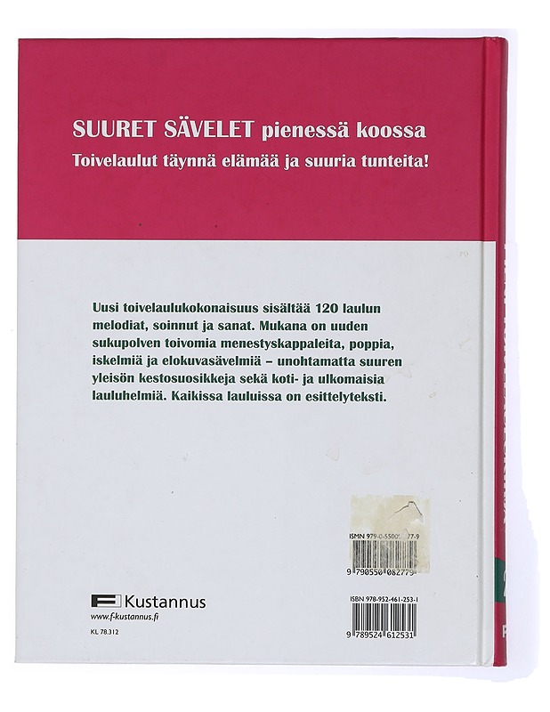 Pieni toivelaulukirja 2 - Kari, Virpi - Musiikki- ja elokuvakirjat - 10105438978 - 1