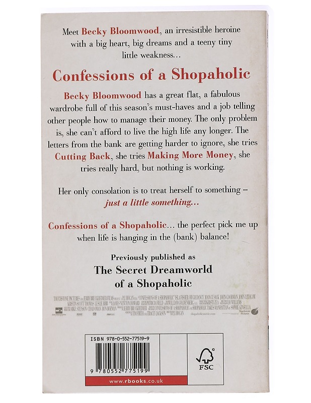Confessions of a shopaholic - Sophie Kinsella - Romaanit ja novellit - 10105438988 - 1
