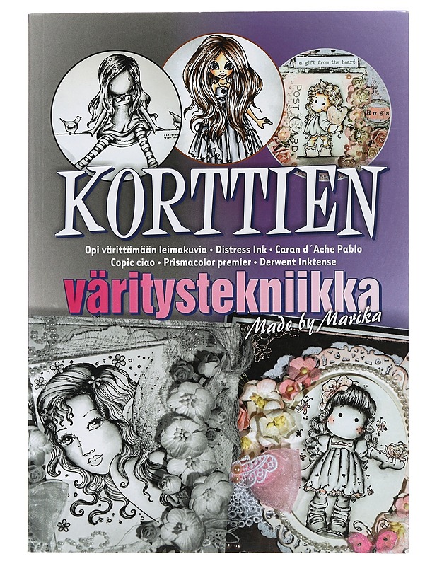 Korttien väritystekniikka - Marika Hauhtonen - Lastenkirjat - 10105438989 - 0