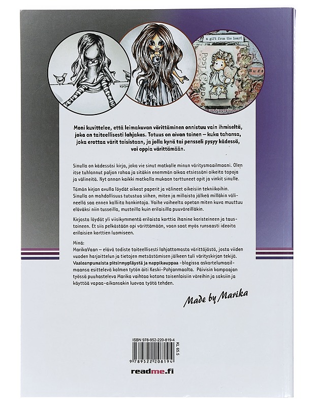 Korttien väritystekniikka - Marika Hauhtonen - Lastenkirjat - 10105438989 - 1