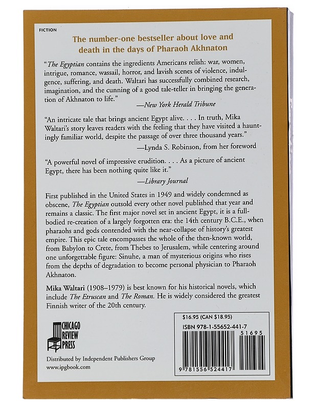 The egyptian : a novel - Waltari, Mika - Kirja lahjaksi - 10105439005 - 1