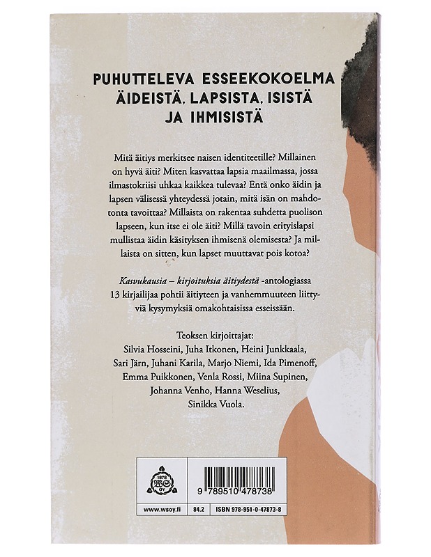 Kasvukausia : kirjoituksia äitiydestä - Pimenoff, Ida - Romaanit ja novellit - 10105439012 - 1