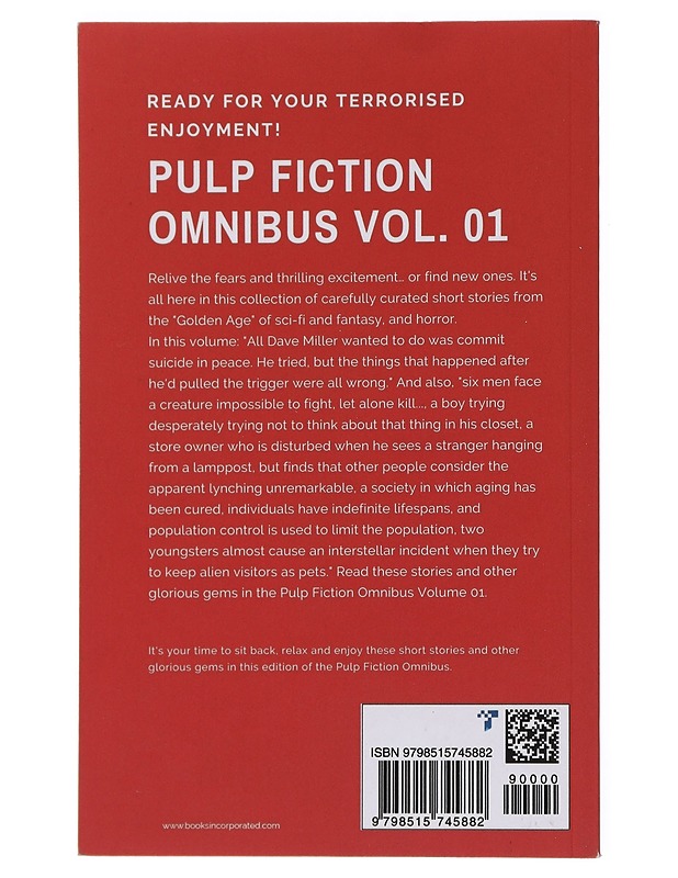 Pulp Fiction Omnibus - Danielle Vergara-Molenaar - Romaanit ja novellit - 10105439033 - 1