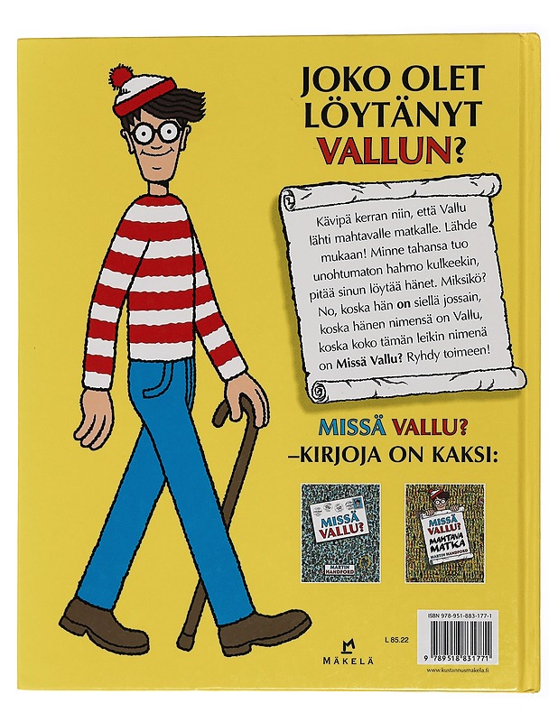 Missä Vallu? Mahtava matka - Martin Handford - Lastenkirjat - 10105439059 - 1