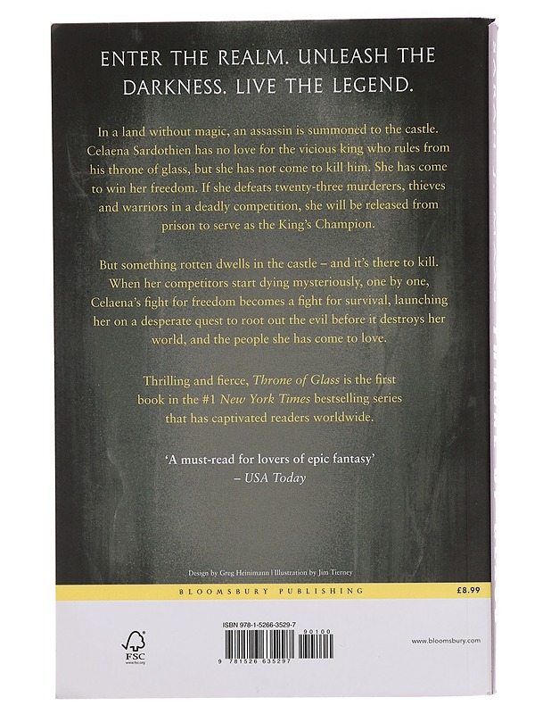 Throne of glass - Sarah J. Maas - Fantasia- ja scifi - 10105439062 - 1