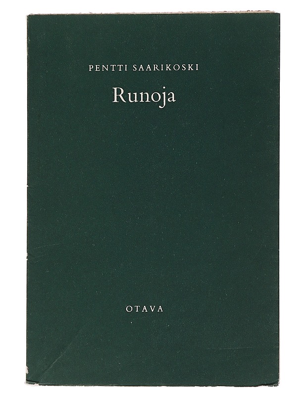 Runoja - Pentti Saarikoski - Runot ja näytelmät - 10105439095 - 0