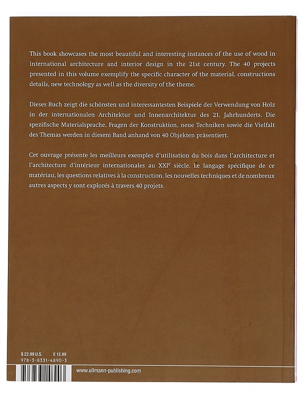 Wood : Holz | Bois - Barbara Linz - Tietokirjat ja oppaat - 10105439110 - 1