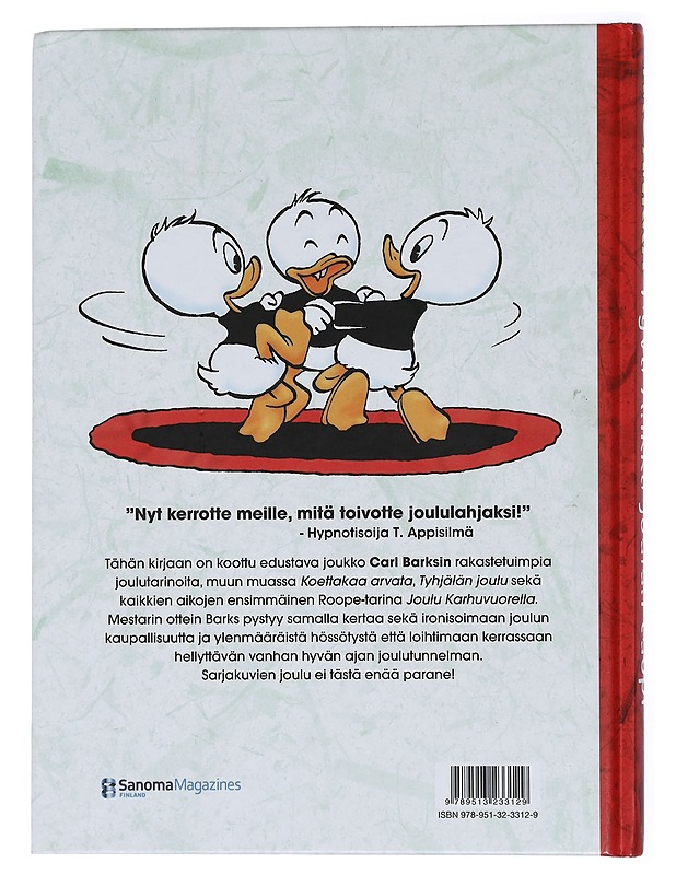 Hyvä Ankka joulun tuopi - Barks, Carl - Sarjakuvat - 10105439102 - 1