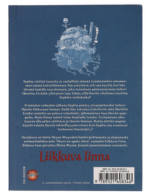 Liikkuva linna. 4 - Miyazaki, Hayao - Fantasia- ja scifi - 10105439100 - 1