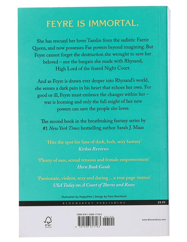 A court of mist and fury - Sarah J. Maas - Fantasia- ja scifi - 10105439101 - 1