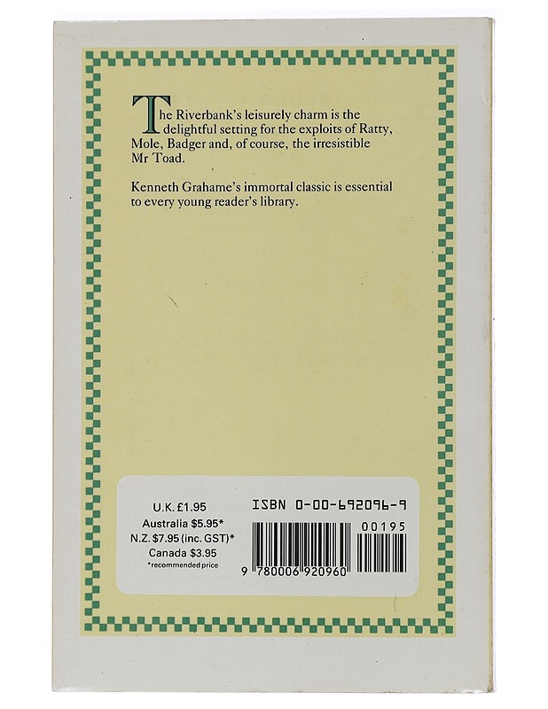 The Wind in the Willows - Kenneth Grahame - Lastenkirjat - 10105439127 - 1