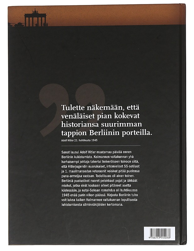 Berliinin tuho - Ussing, Troels - Historiakirjat - 10105439141 - 1