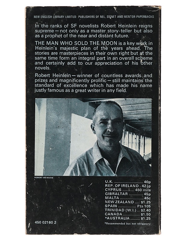 The Man Who Sold The Moon - Robert Heinlein - Fantasia- ja scifi - 10105439133 - 1