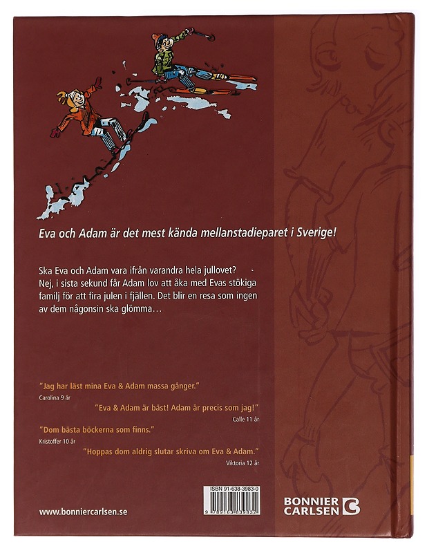 Eva & Adam : Jul jul pinsamma jul - Gahrton, Måns - Lastenkirjat - 10105439143 - 1