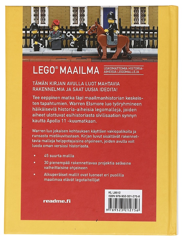 LEGO® maailma : uskomattomia historia-aiheisia legomalleja - Elsmore, Warren - Lastenkirjat - 10105439156 - 1