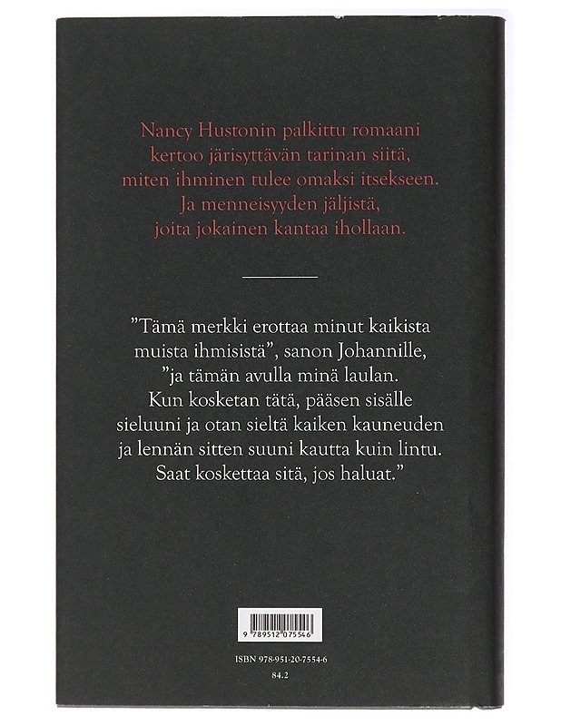 Syntymämerkki - Huston, Nancy - Romaanit ja novellit - 10105439180 - 1