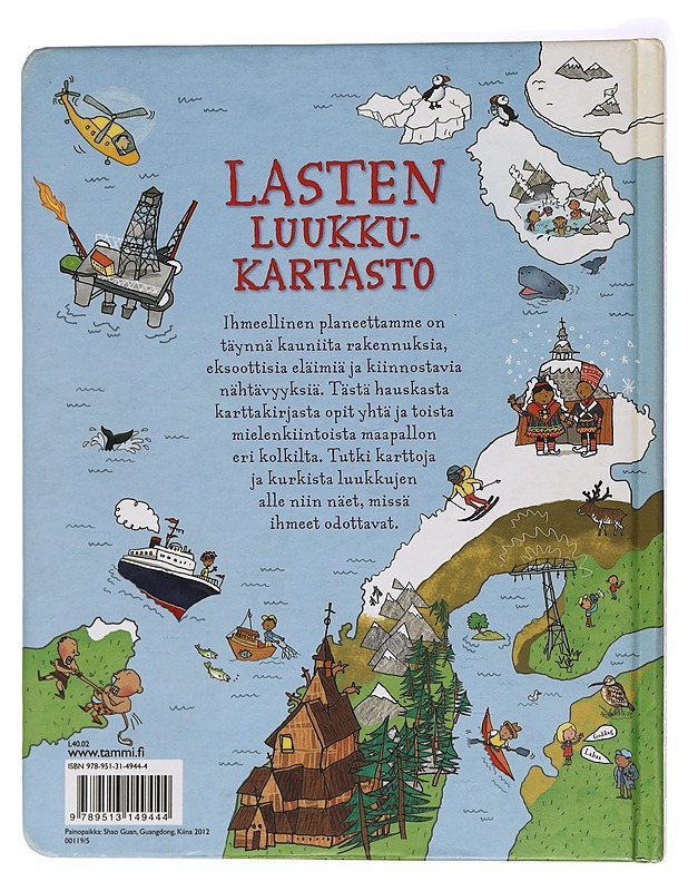 Lasten luukkukartasto / kurkista maailmaan! - Lee, Helen - Lastenkirjat - 10105439197 - 1