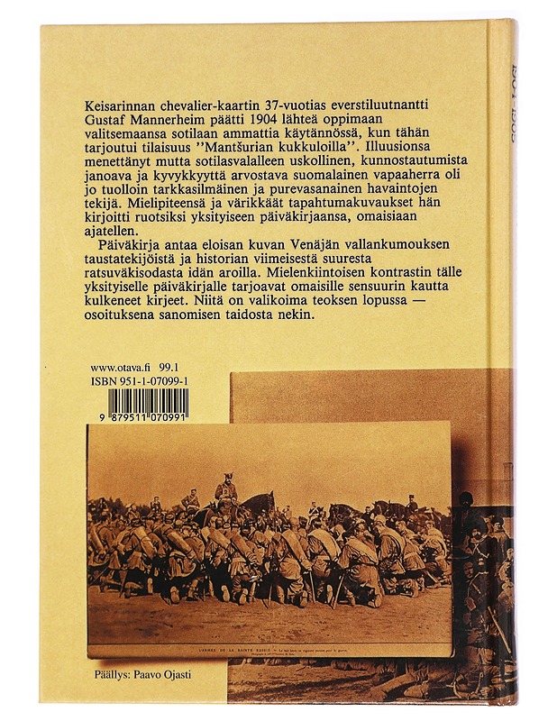 Päiväkirja Japanin sodasta 1904-1905 sekä rintamakirjeitä omaisille - Mannerheim, Carl Gustaf Emil - Elämäkerrat ja muistelmat - 10105439212 - 1