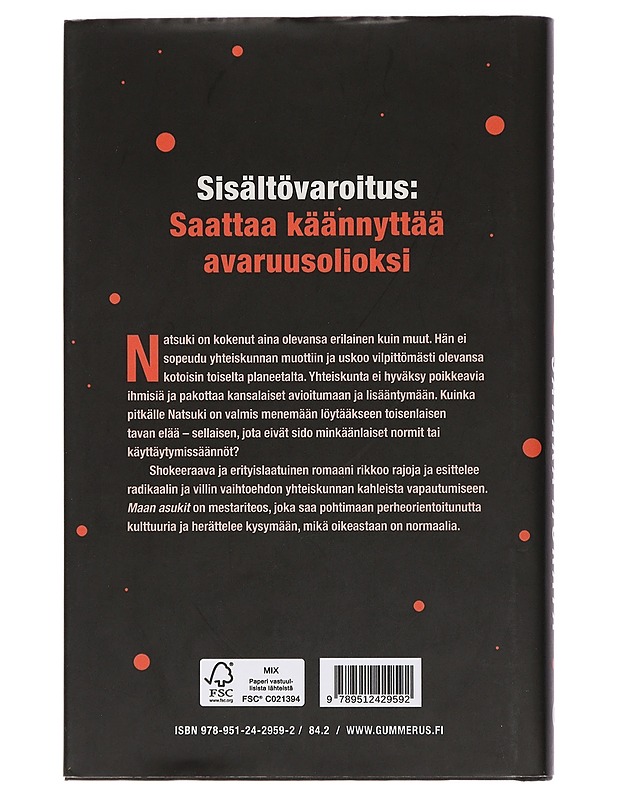 Maan asukit - Murata, Sayaka - Fantasia- ja scifi - 10105439222 - 1