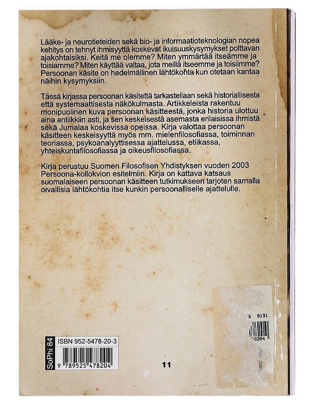 Persoona - Kotkavirta, Jussi - Tietokirjat ja oppaat - 10105439230 - 1