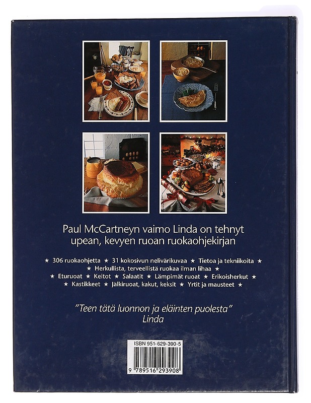 Linda kokkaa ja kokeilee - McCartney, Linda - Ruokakirjat - 10105439259 - 1