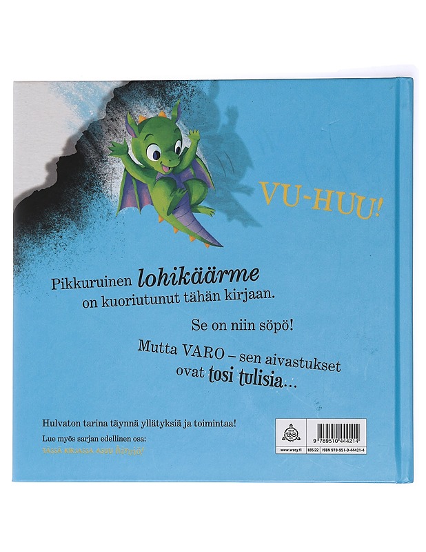 Tässä kirjassa asuu lohikäärme! - Fletcher, Tom - Lastenkirjat - 10105439290 - 1