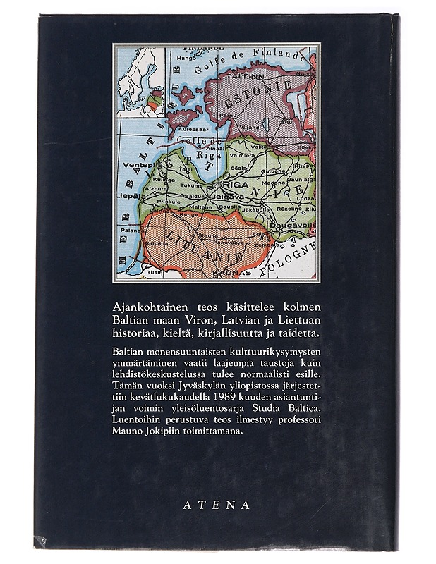 Studia Baltica : näkökulmia Baltian maiden historiaan ja kulttuuriin - Jokipii, Mauno - Historiakirjat - 10105439316 - 1