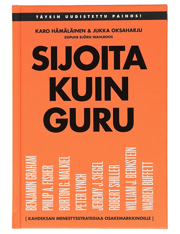 Sijoita kuin guru - Hämäläinen, Karo - Tietokirjat ja oppaat - 10105439336 - 0