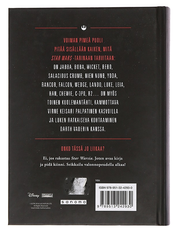 Star Wars : Jedin paluu ; Voiman pimeä puoli - Angleberger, Tom - Fantasia- ja scifi - 10105439334 - 1
