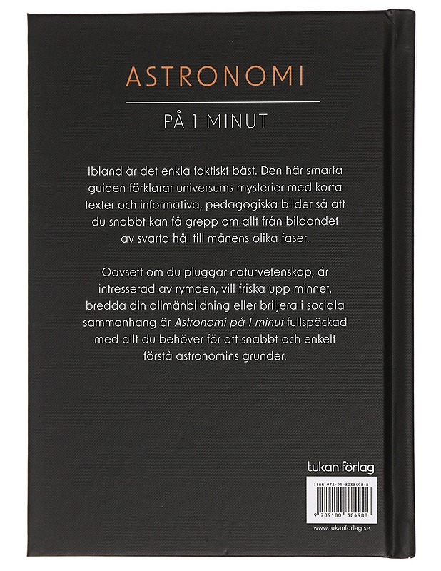 Astronomi på 1 minut - Johnsson, Niklas - Harrastekirjat - 10105439349 - 1