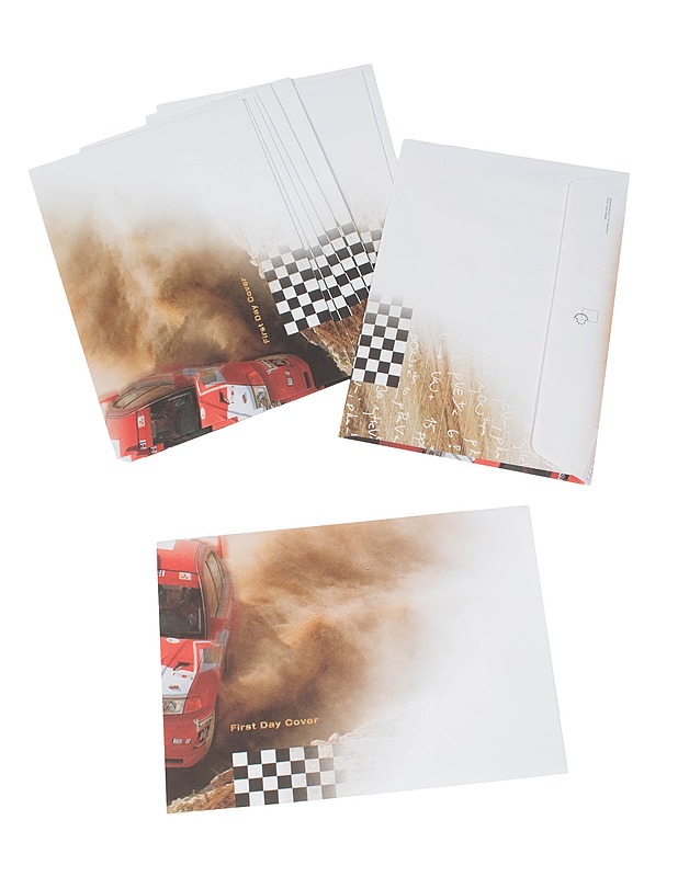 First Day Cover Tommi Mäkinen, 10 kpl - 1 pussi - Askartelu - 10105439372 - 0