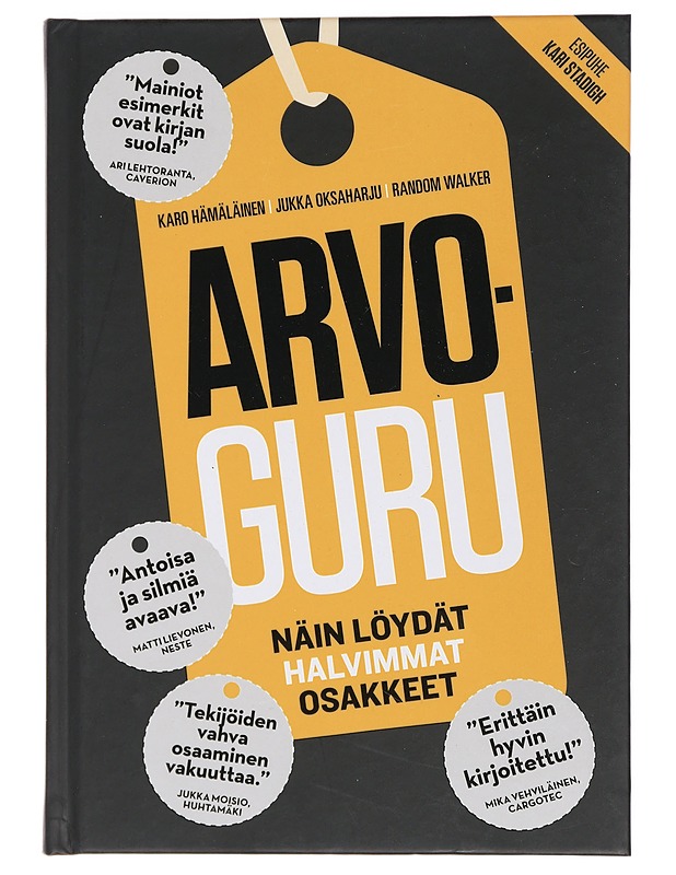 Arvoguru : Näin löydät halvimmat osakkeet - Hämäläinen, Karo - Tietokirjat ja oppaat - 10105439368 - 0