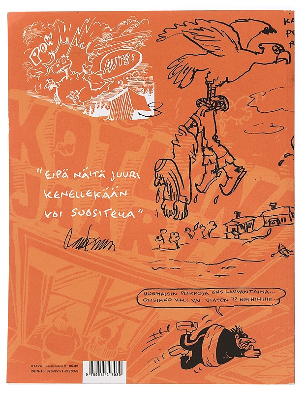 Mauri Kunnaksen varhaisia töherryxiä : sarjakuvia vuosilta 1965-75 - Kunnas, Mauri - Sarjakuvat - 10105439398 - 1