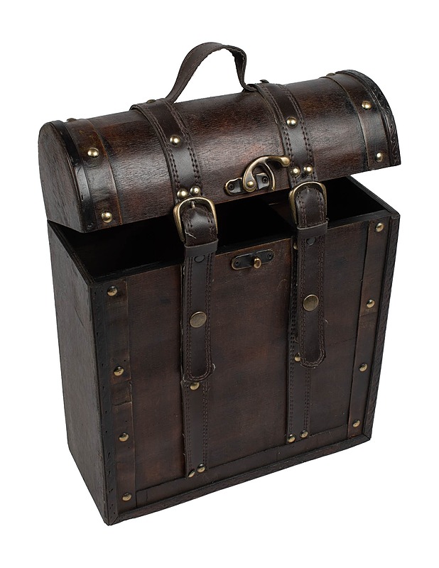 Puinen viinilaatikko - Säilytystavarat - 10105439404 - 2